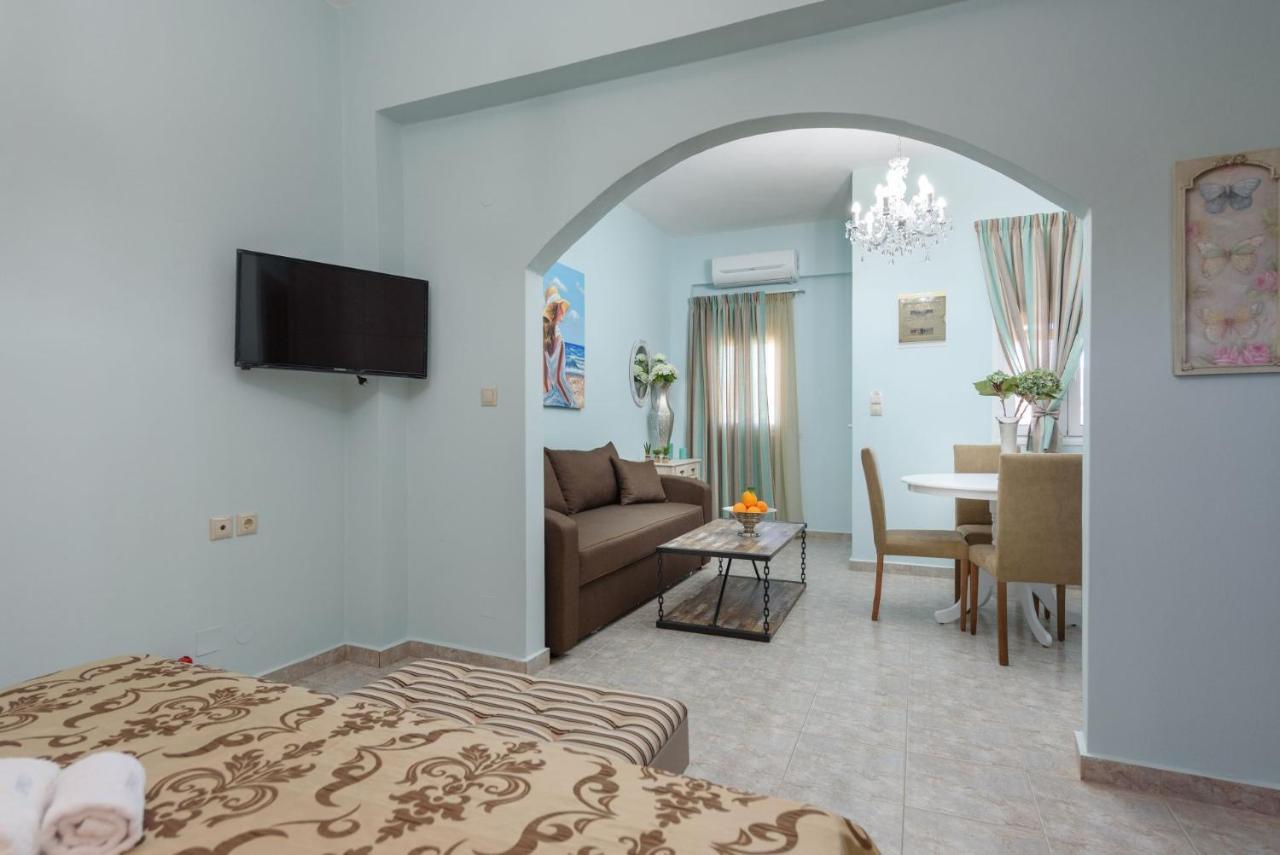 Spyros Apartments With Pool Kalamaki  Exterior foto
