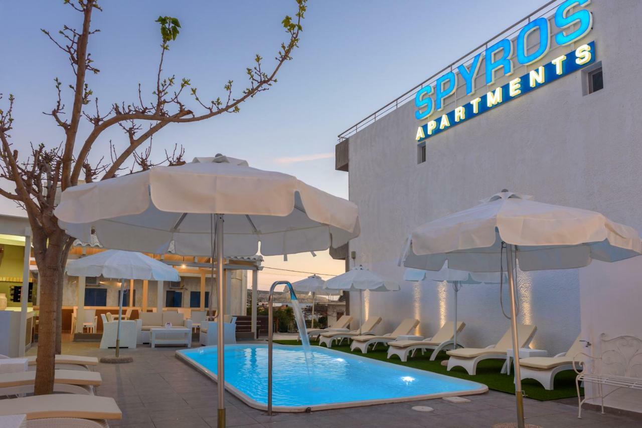 Spyros Apartments With Pool Kalamaki  Exterior foto